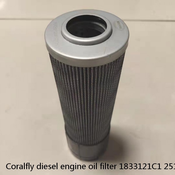 Coralfly diesel engine oil filter 1833121C1 25171955 1819452-C1for fleetguard filter cross reference