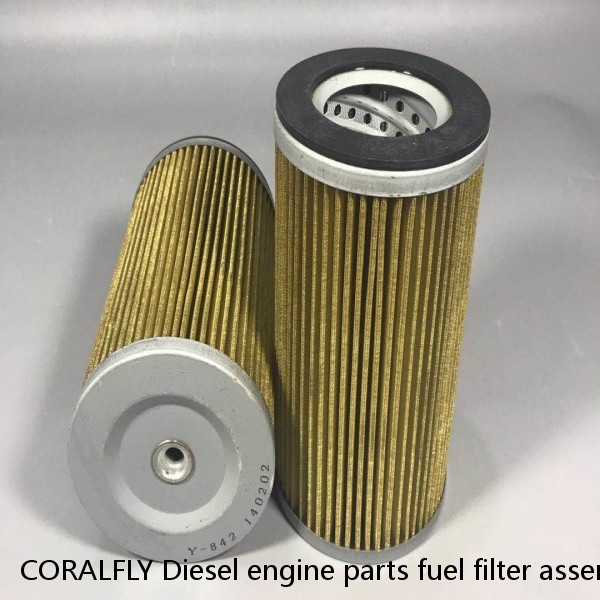 CORALFLY Diesel engine parts fuel filter assembly 2656613 complete with 26561117