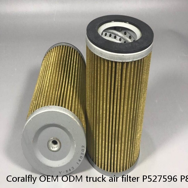 Coralfly OEM ODM truck air filter P527596 P821938 P821963 P821575 P821575 for filtros donaldson