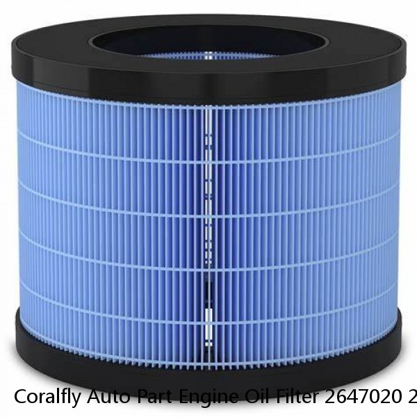 Coralfly Auto Part Engine Oil Filter 2647020 201-55370 122-0645 15601-13051 90915-yzzd4