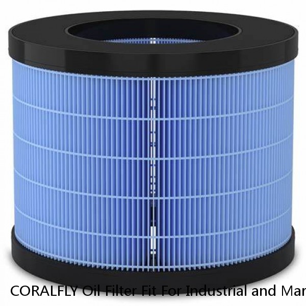CORALFLY Oil Filter Fit For Industrial and Marine Engines Fuel filter 1r0755