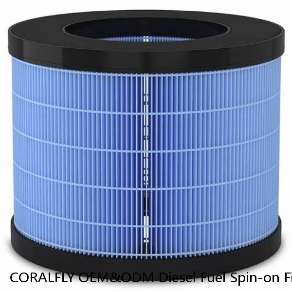 CORALFLY OEM&ODM Diesel Fuel Spin-on Filter FF185 P557440 WK950/3 BF970 FC-5501 1P2299 #1 small image