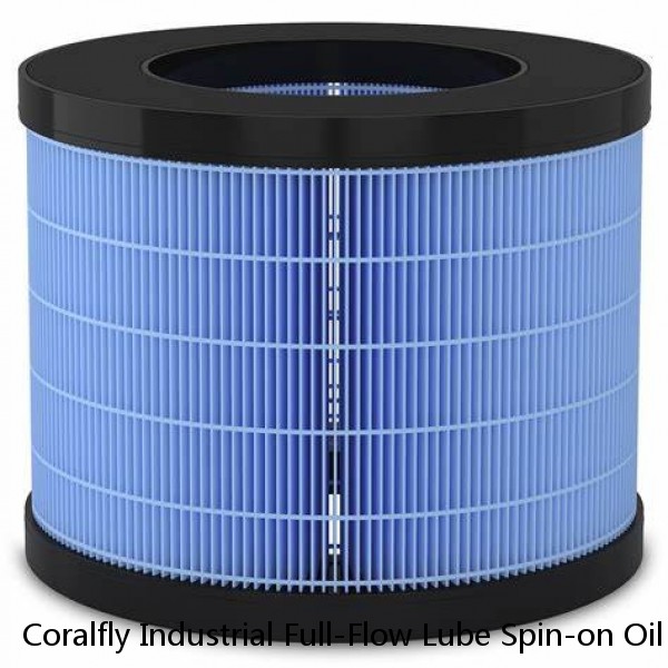 Coralfly Industrial Full-Flow Lube Spin-on Oil Filter 26540244 for Heavy-duty Engine