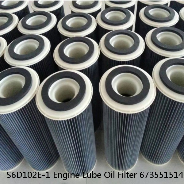 S6D102E-1 Engine Lube Oil Filter 6735515141 #1 image